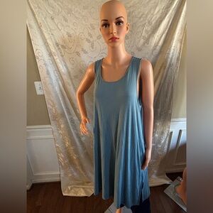 Wynne Layers Womens XL Slate Tank Top With Pockets and Slits (NWOT)